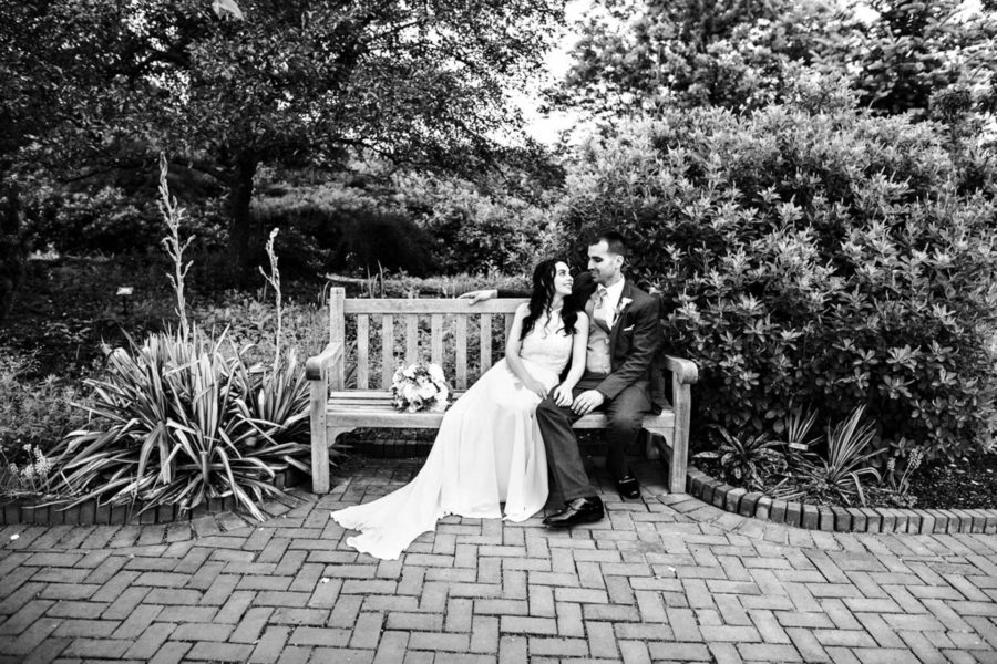 wedding portrait at tower hill